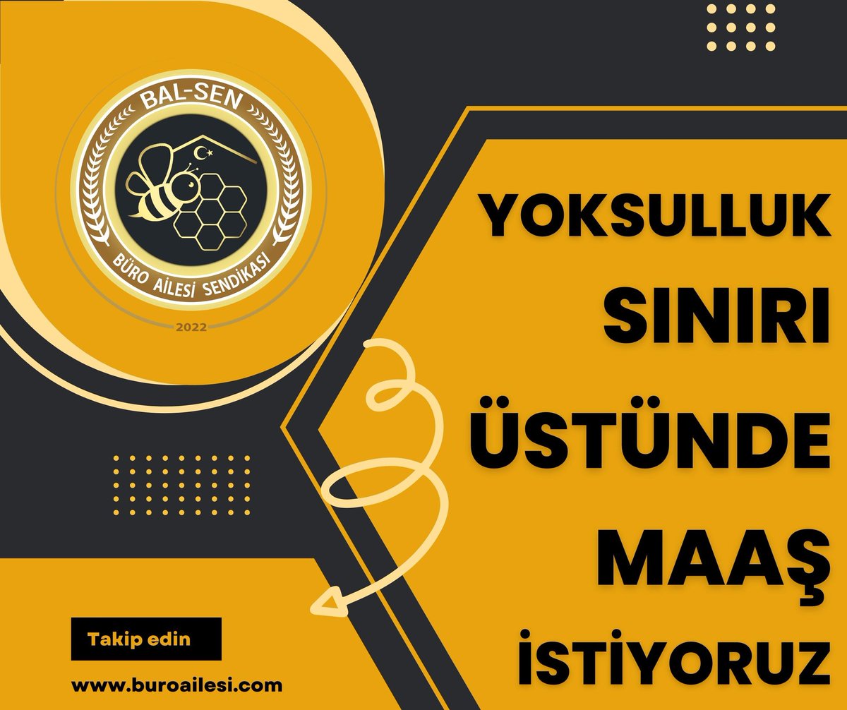 En düşük memur maaşının yoksulluk sınırı olan 85.065,75 TL üzerinde olmalıdır. 

#DevletinMemuruYoksulOlamaz