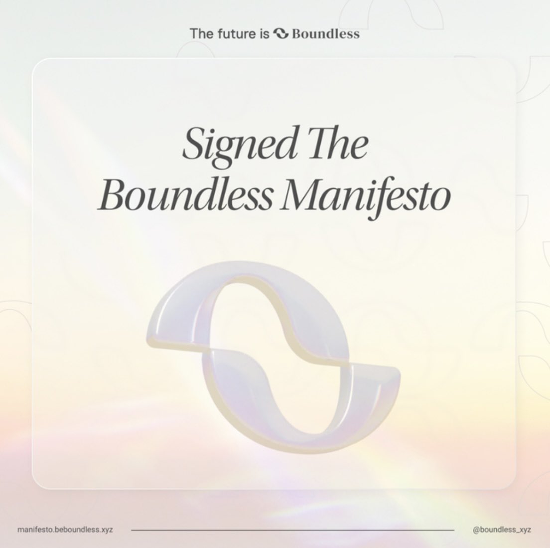 Just signed the <a href="/boundless_xyz/">Boundless</a> Manifesto — ZK enthusiasts, take a look!