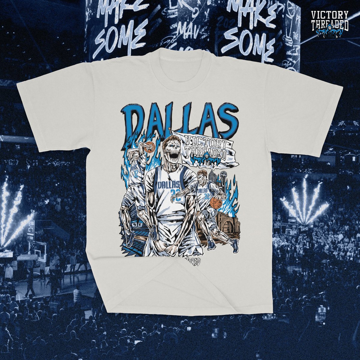 VictoryThreaded's tweet image. A new era begins...
"THE ARRIVAL" available NOW. 🏳️
Oversized, heavyweight, and made in Dallas.
Printed on premium garment dyed cotton.
Limited run.
👉 victorythreaded.com