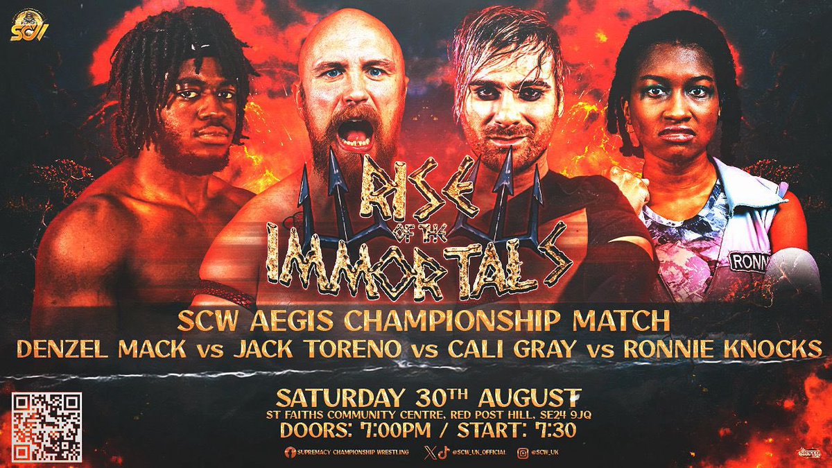 SCW_UK_OFFICIAL's tweet photo. 💥 AEGIS TITLE CONTENDER #4 💥
She’s been knocked down—but Ronnie Knocks always gets back up.

Now she fights for redemption.
For her fans. For herself.
For the AEGIS Championship.

🗓️ Aug 30 | #RiseOfTheImmortals
#SCW #RonnieKnocks #AegisChampionship #UKWrestling https://t.co/DC1mWDOUdm