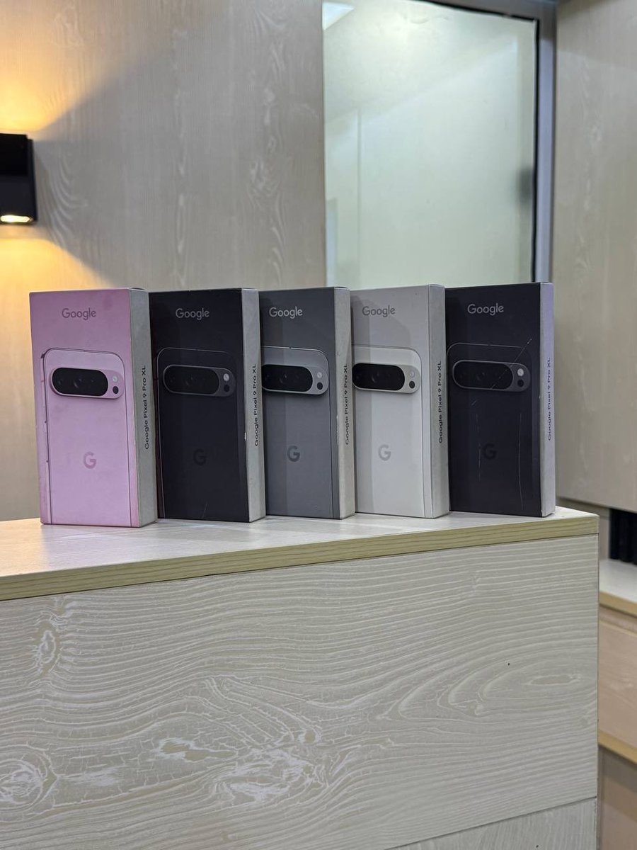 MajekOluwaseun's tweet photo. #GooglePixels

Brand New Google Pixel 9Pro XL 
Factory Unlocked 

128GB - 1,400,000
256GB - 1,500,000
512GB - 1,750,000
1TB -      1,950,000

Comes with Free Screen Protector 

PAYMENT VALIDATES ORDER; FOR WHATSAPP: 07051425455

KINDLY RT 🙏🏾

Buhari | Morayo | Coalition https://t.co/mVLqpc2gmi