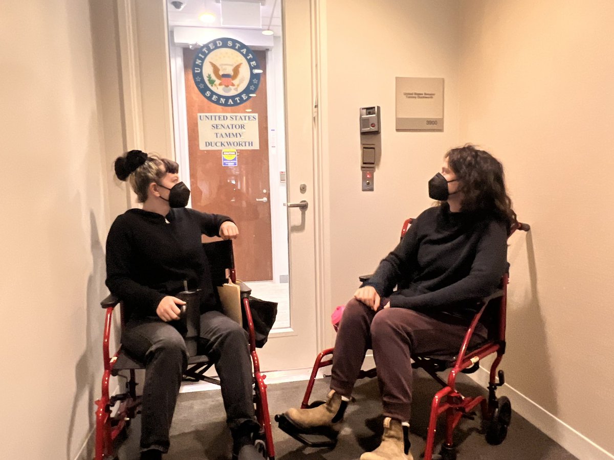 In These Times (@inthesetimesmag) on Twitter photo Hunger strikers and others with <a href="/JVPChicago/">JVP Chicago</a> who are calling for substantive food and aid be allowed into Gaza, are sitting in at Sen. Duckworth’s office to demand she meet with them and take action on the issue. Photo by <a href="/shane_burley1/">Shane Burley בד</a> Hunger strikers and others with <a href="/JVPChicago/">JVP Chicago</a> who are calling for substantive food and aid be allowed into Gaza, are sitting in at Sen. Duckworth’s office to demand she meet with them and take action on the issue. Photo by <a href="/shane_burley1/">Shane Burley בד</a>