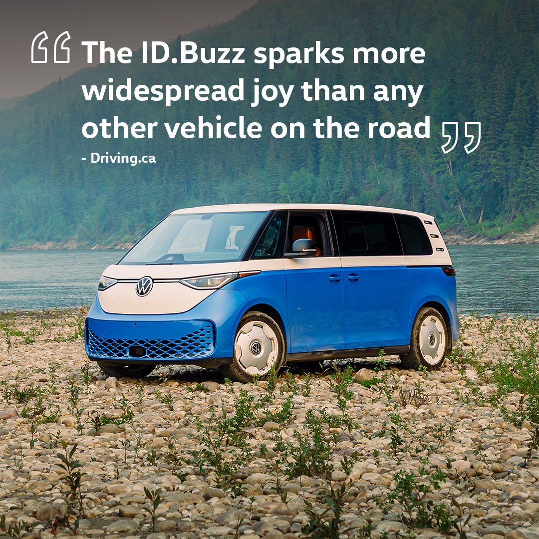 Check out this excellent and detailed review by <a href="/drivingdotca/">driving.ca</a> of our all-new, all-electric #VWIDBuzz. bit.ly/3TTguLG