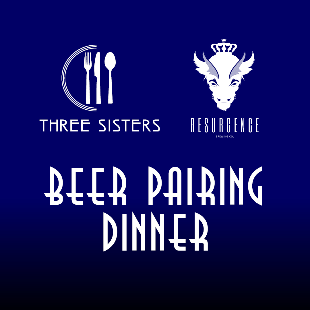 🍻 Beer Pairing Dinner
Featuring brews from Resurgence Brewing Co. and a buffet of dishes made to match.

📅 Wednesday, July 16 | ⏰ 6 PM
📍 Three Sisters Café
💲 $45 per person (gratuity included)

📞 Call (716) 501-2829 to reserve your spot!
Details: bit.ly/3G6qRbS