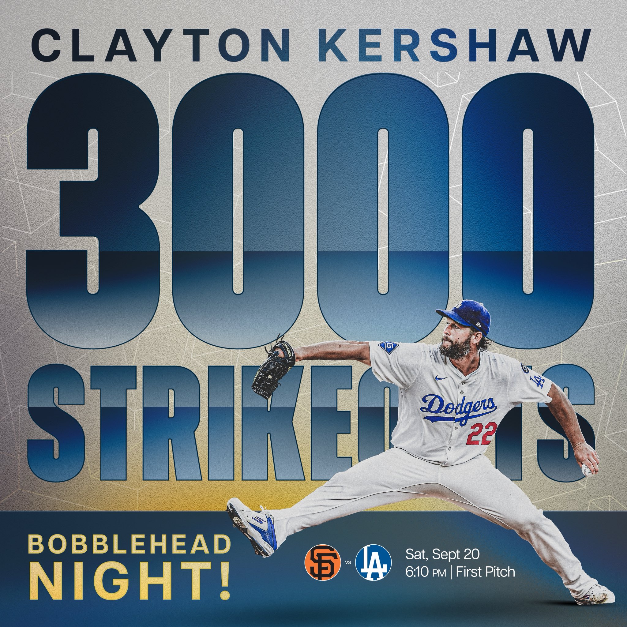 ピ*ウ様 Clayton Kershaw ボブルヘッド　2024/9/25来場特 ピ*ウ様 Clayton Kershaw ボブルヘッド 2024/9/25来場特 ピ*ウ様