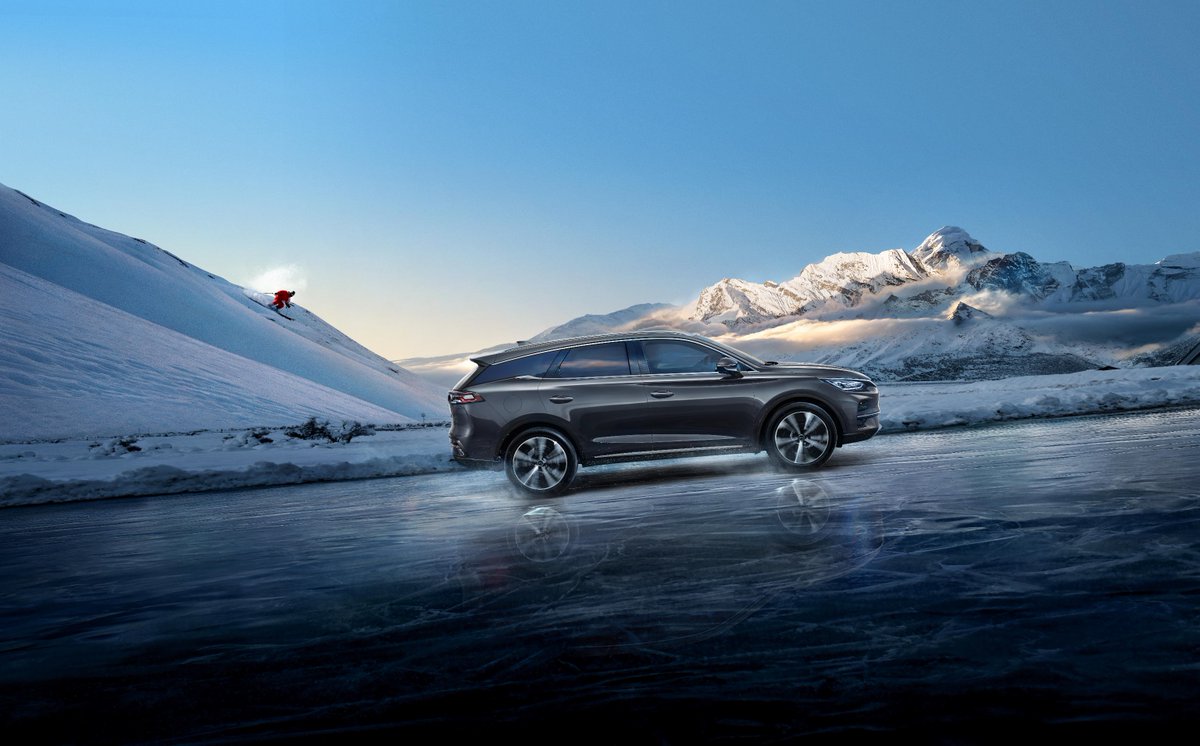 BYDCompany's tweet image. Confidence in every detail. The BYD TANG delivers up to 530 km of range, accelerates from 0 to 100 km/h in just 4.9 seconds, and packs a 108.8 kWh battery for performance you can count on in any setting.