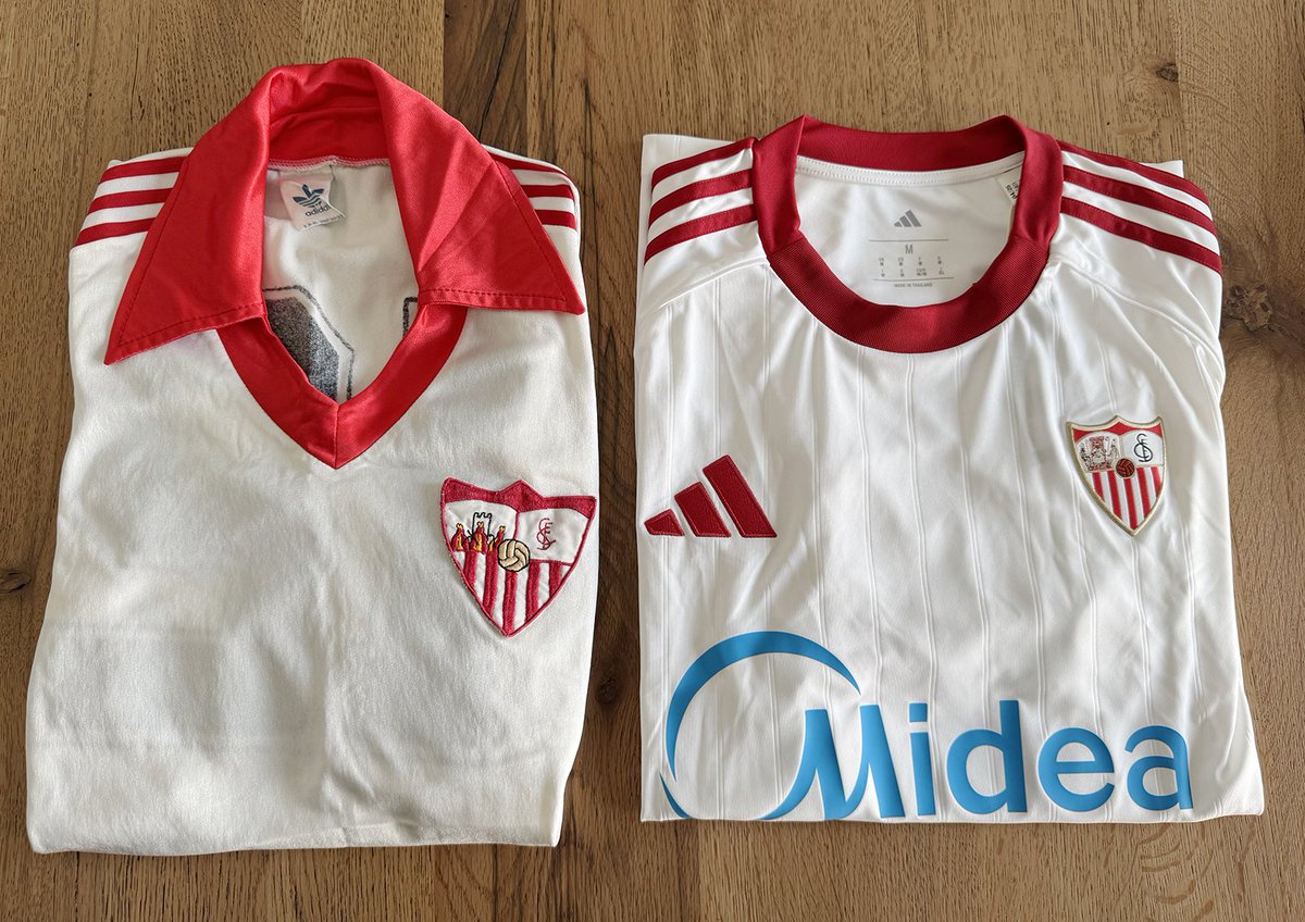 Sevilla x Adidas 2025-2026: 50 años no son nada...
Una pequeña revisión de la primera camiseta de la nueva temporada🧵👇