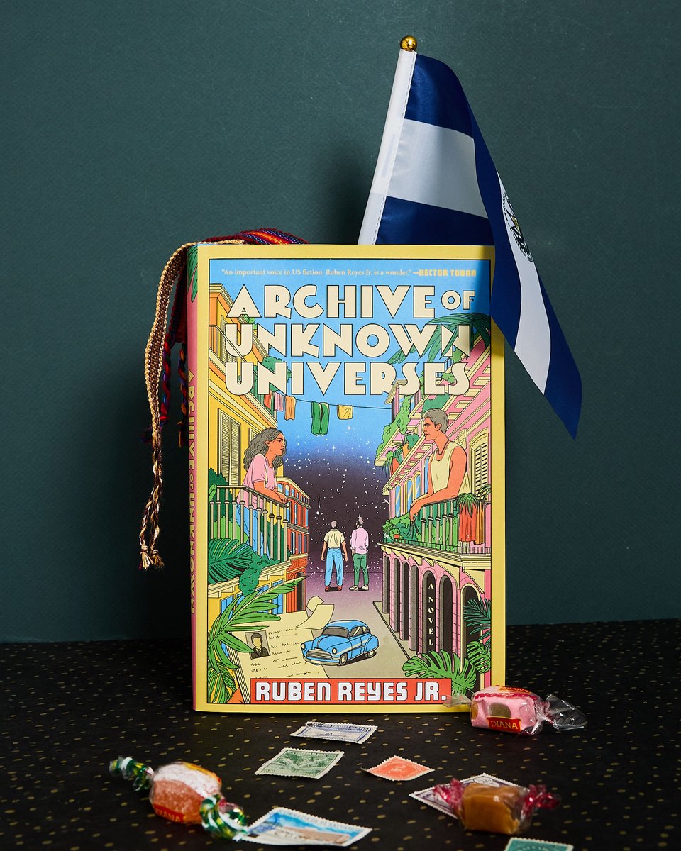 Mariner Books (@marinerbooks) on Twitter photo Love letters from Havana to San Salvador... AI-generated alternate timelines of lovers' lives... set against the backdrop of a revolution. Archive of Unknown Universes by <a href="/rubenwrites/">Ruben Reyes Jr.</a> is the moment's It Book. Out now. #queerlove #literaryfiction #litfic Love letters from Havana to San Salvador... AI-generated alternate timelines of lovers' lives... set against the backdrop of a revolution. Archive of Unknown Universes by <a href="/rubenwrites/">Ruben Reyes Jr.</a> is the moment's It Book. Out now. #queerlove #literaryfiction #litfic
