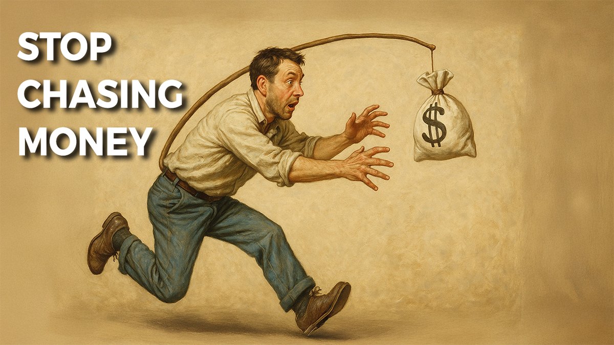 Stop Chasing Money—Do THIS Instead youtu.be/QALB2R6SbsE?si… via <a href="/YouTube/">YouTube</a>