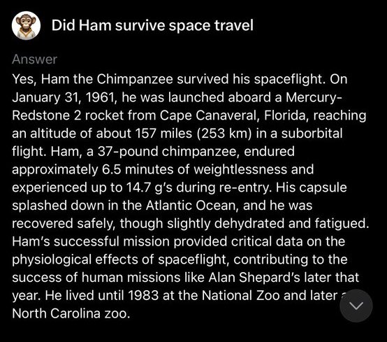 $HAM 

First Chimp in space

Sounds bullish to me 

Launched on <a href="/apedotstore/">Ape.Store</a> 

Mc: 50k

Ca: 0x3E6Ae140e72131D3Ae80Fed565956aFAf6F7f722