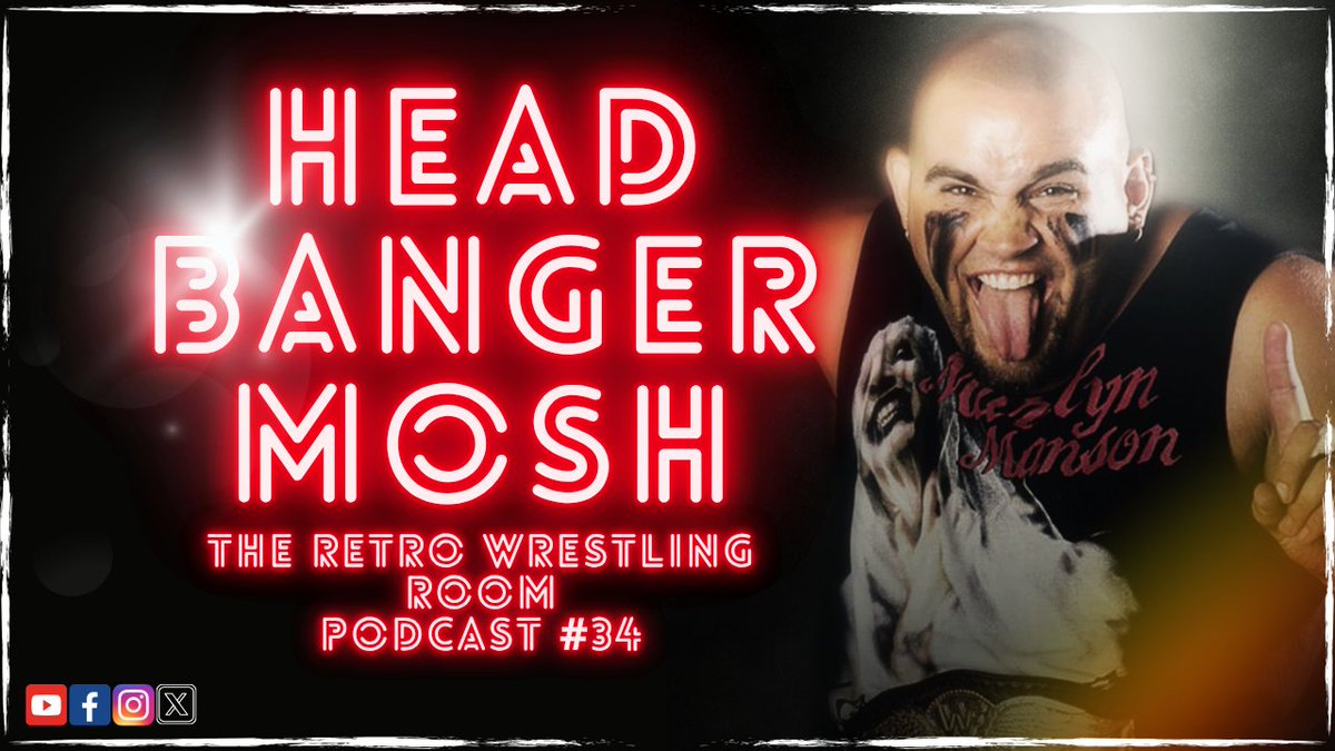The Retro Wrestling Room (@retrowresroom) on Twitter photo Former WWF Tag Team Champion <a href="/ChazMosh/">Chaz Warrington</a> is on the podcast today! Was amazing to talk to him about his career including the 90's PS1 games, Figures, The Spiders in USWA, Creating the Headbangers, Being a Russo and Cornette guy, and loads more!
Will be live at
8PM UK
3PM EST Former WWF Tag Team Champion <a href="/ChazMosh/">Chaz Warrington</a> is on the podcast today! Was amazing to talk to him about his career including the 90's PS1 games, Figures, The Spiders in USWA, Creating the Headbangers, Being a Russo and Cornette guy, and loads more!
Will be live at
8PM UK
3PM EST