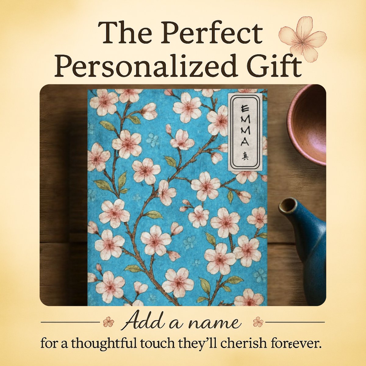 _ThistleMouse's tweet photo. Looking for a meaningful gift? 🎁🌸 This personalized cherry blossom notebook is more than a journal— it’s a thoughtful gesture wrapped in timeless design. 
👇Tap the link to personalize yours today... 
https://t.co/jdvCmUEPkI

#PersonalizedGift #GiftIdeas #CustomStationery https://t.co/fZcsktcxZx