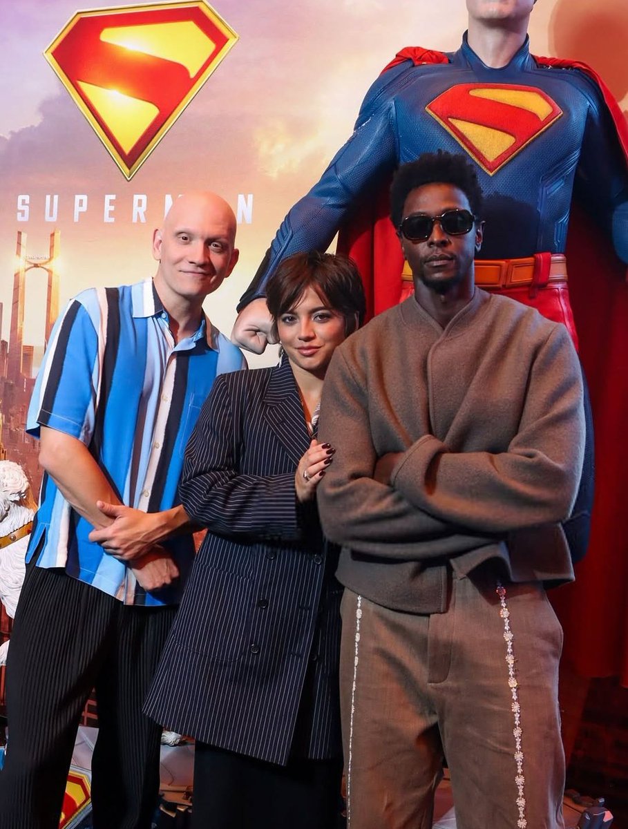 Fatoch51's tweet image. Dernière ligne droite avant la prochaine sortie de @Superman la #promotour est au Max  @isabelamerced @JamesGunn