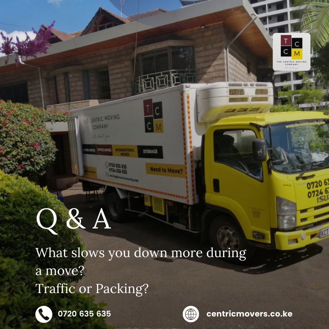 centricmoving's tweet image. What slows you down more during a move — Traffic or Packing?

We’re curious 👀 Tell us your biggest moving headache!

#CentricMovers #MovingPoll #LogisticsLife #TrafficVsPacking #MovingDayDrama