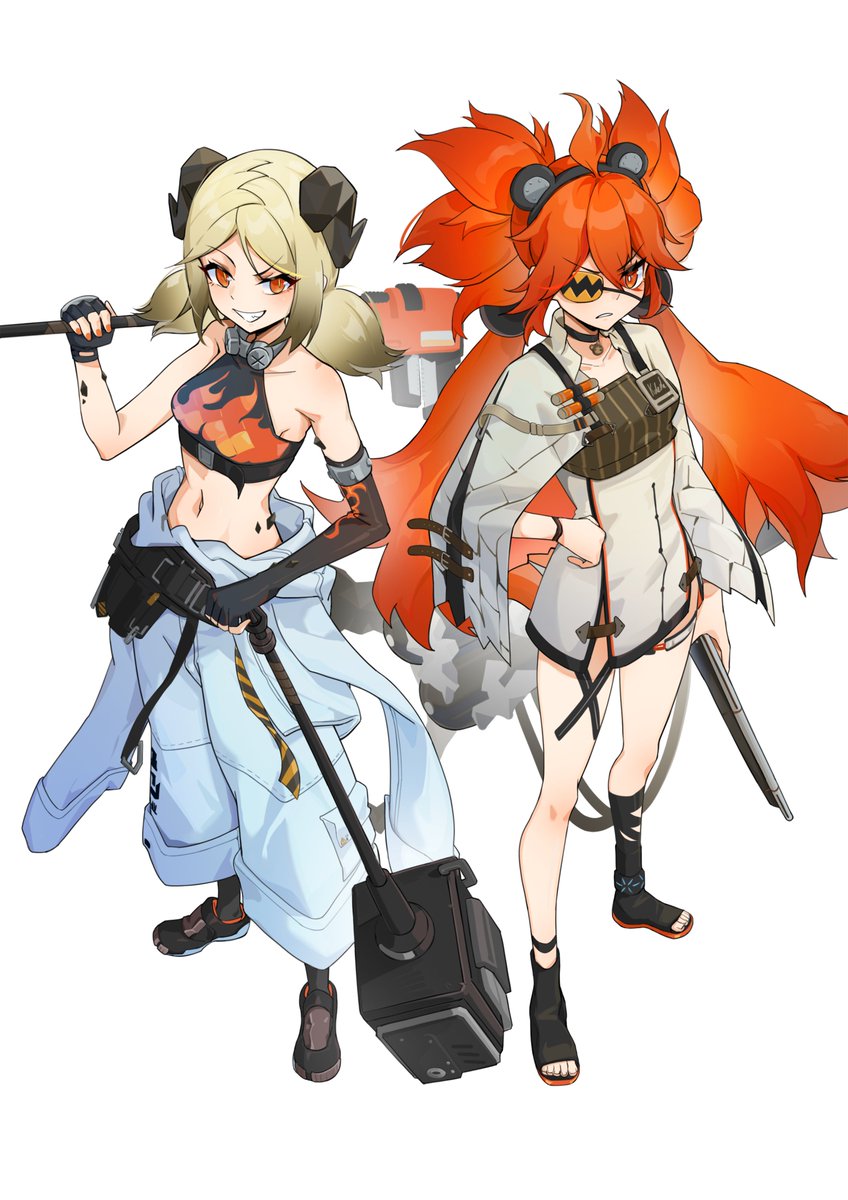 イフリータ(アークナイツ) 「最強小学生コラボ #Arknights #明日方舟 #アークナイツ #ゼンゼロ 」|清水和也_SHIMIZU_KAZUNARIのイラスト