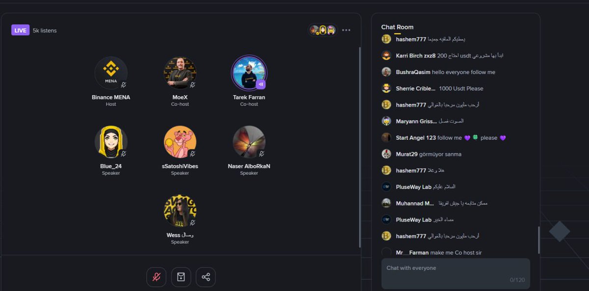 احضرونا هلا معكم في بينانس سكوير 
 ، في جلسة اسالني اي شيء 
لقاء يتجدد مع عائلتنا مجتمع بينانس 🌟

app.binance.com/uni-qr/cspa/26…