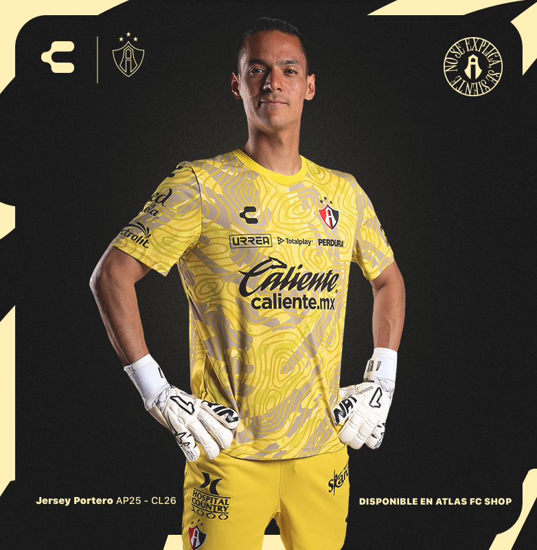 Los guardianes del arco también están de gala con <a href="/CharlyFutbol/">CHARLY Fútbol</a> en este 25-26. 😍

Ya disponibles en <a href="/AtlasFCShop/">Atlas FC Shop</a>:  atlasfcshop.mx/collections/je…