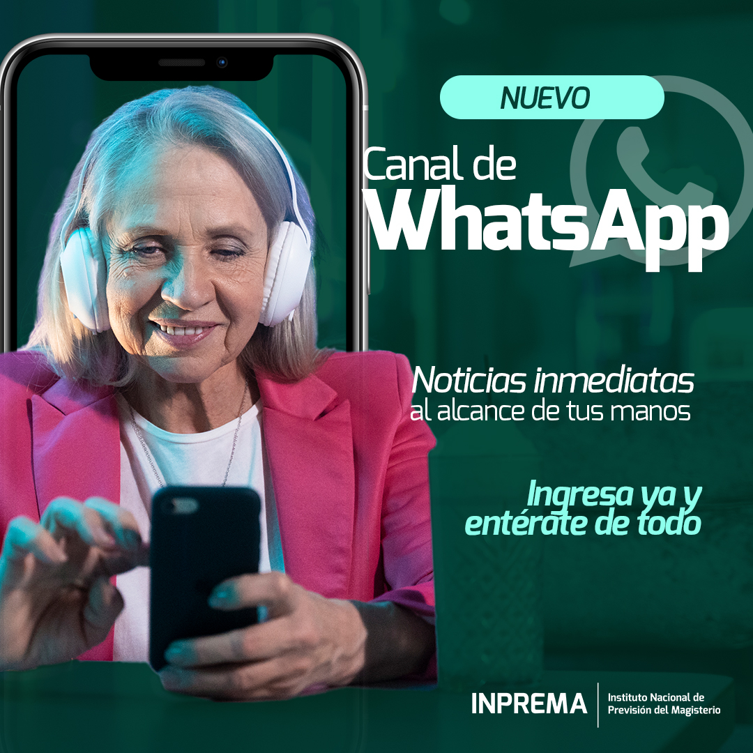 inpremahn_'s tweet photo. 📲 ¡Conéctese con INPREMA en WhatsApp!
Reciba información oficial, actualizaciones y avisos importantes de forma rápida y directa en su celular.
👀 ¡No se pierda ningún beneficio o noticia!
Únase a nuestro canal aquí 👉https://t.co/9ADhCPge29
#INPREMA #CanalWhatsApp https://t.co/yUF2vJlPdm