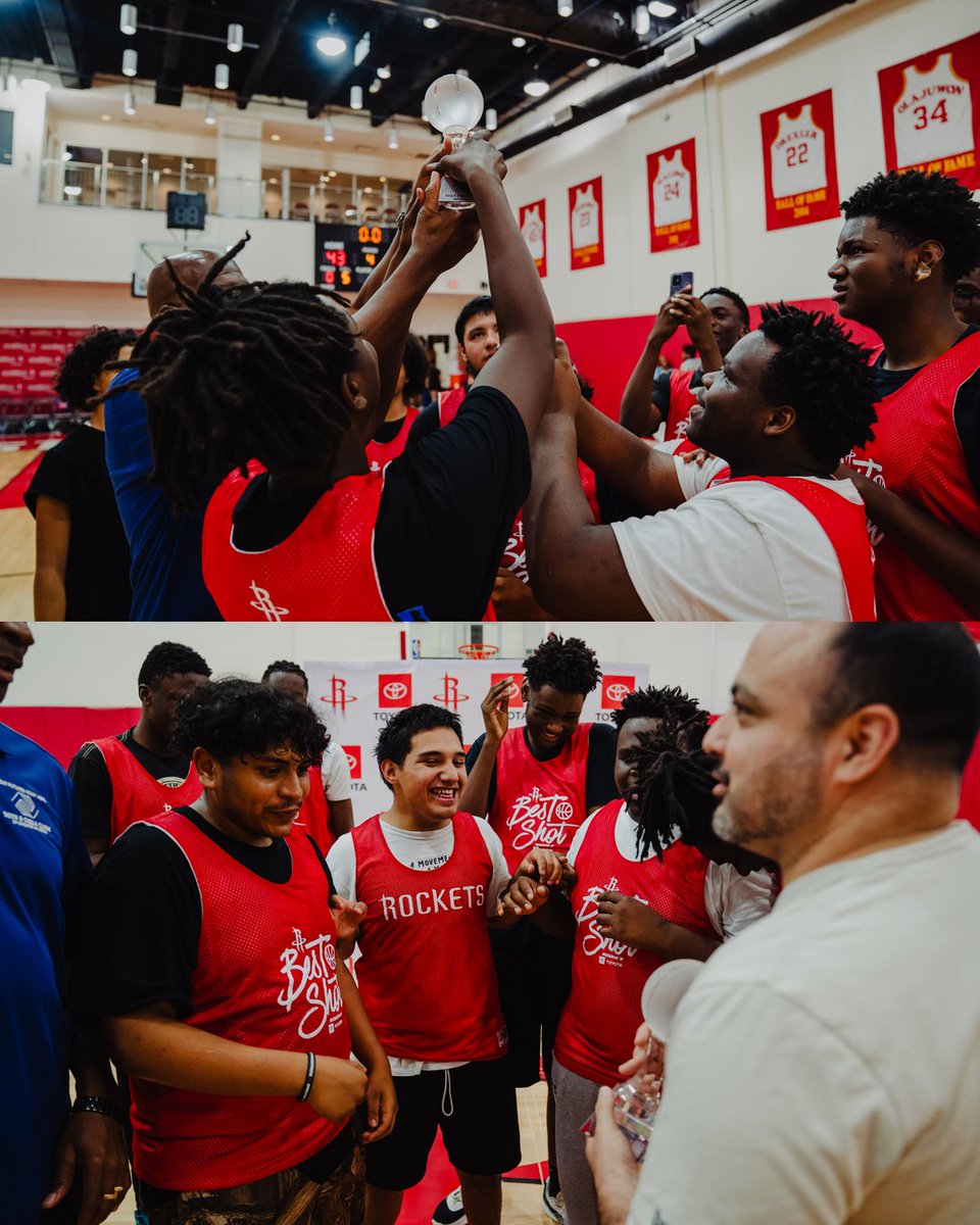 that first-time trophy feeling &gt;&gt;&gt;

Shoutout to all of the teen hoopers who participated in our 10-week basketball league in partnership with <a href="/bgcghouston/">Boys & Girls Clubs of Greater Houston</a> &amp; presented by <a href="/Toyota/">Toyota USA</a>!

The program ended with a single-elimination tournament, where our campers left it all out there 🏆