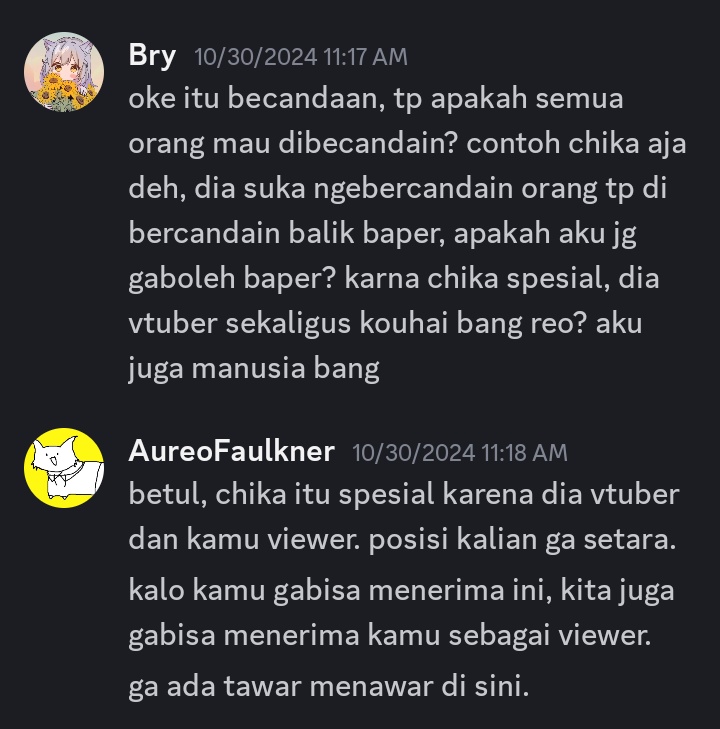 SiBrayyy13's tweet photo. abis itu muncul lah abang2an nya ngebela dia abis2an
padahal aku udah berusaha ga nyebut nama nya di kasus itu tp dia bongkar
aku kasih liat kronologi kejadiannya pun dia bodoamat, kita cekcok sampe diakhir dia bilang kalo aku sama si C itu ga setara, C itu spesial https://t.co/lhNMcqTFQ8
