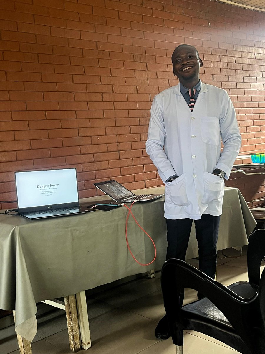 omowisdom2's tweet image. Paediatrics Seminar Presentation done and dusted, 2/4 Housejob ✅✅..... *"Dengue Fever". I got  good commendations from my consultant and trainers too 🤗🤗🤗. Central Hospital Benin.
