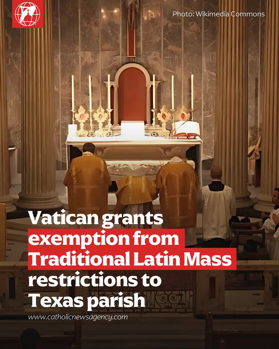 The Vatican has granted a parish in Texas an exemption from restrictions to the Traditional Latin Mass (TLM) imposed by Pope Francis’ decree Traditionis Custodes. 

The exemption, requested by Bishop Michael Sis on Feb. 6, was granted to St. Margaret of Scotland Parish in the