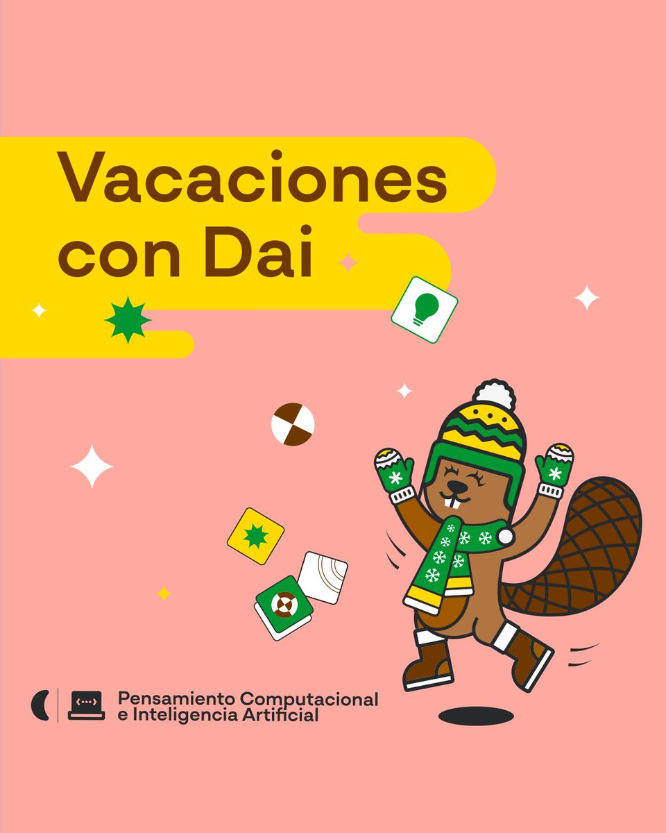 💡 ¡Estas vacaciones de julio, activá el cerebro con desafíos Bebras!

Una propuesta para explorar, pensar y divertirse mientras resolvés retos de lógica.

📲 Ingresá y descubrí el desafío: bit.ly/DesafíoBebrasJ…