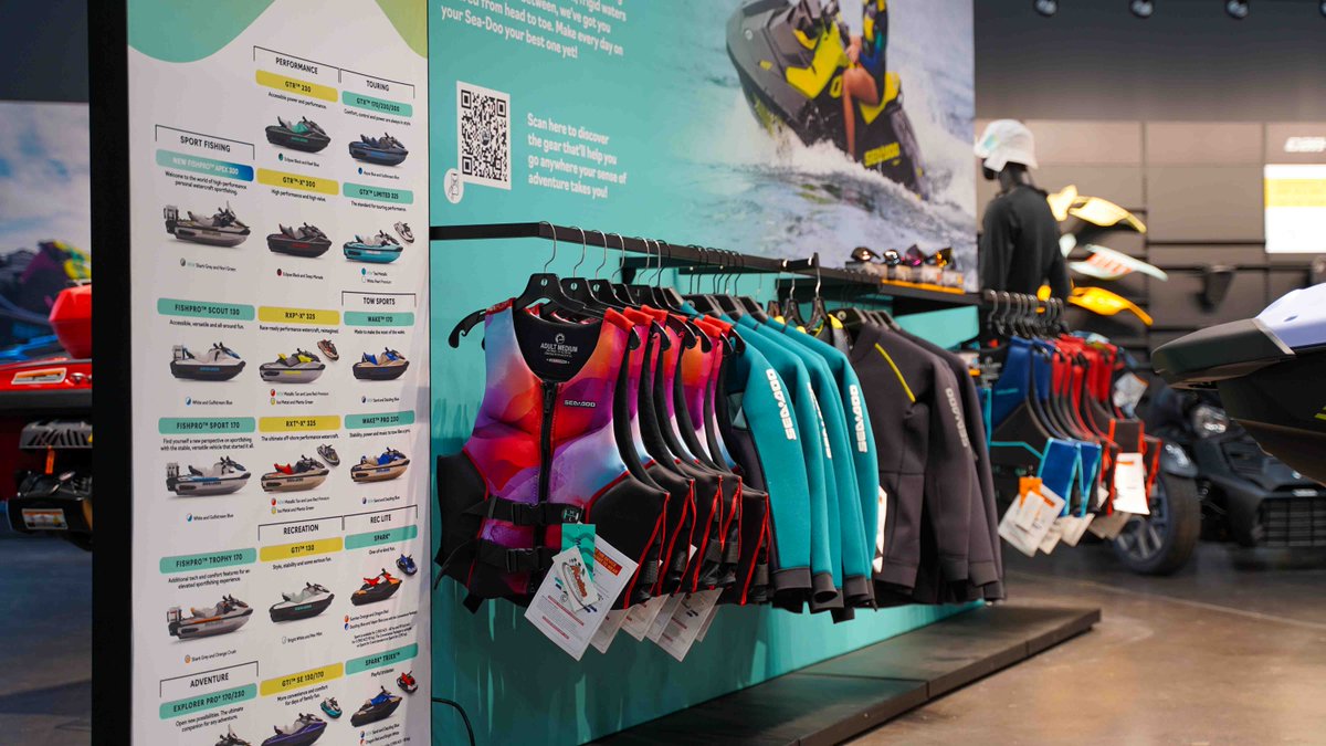 Heading out for the 4th? 🎆
Stop by Mosites Motorsports East or West and save up to 20% on select merch — including Sea-Doo &amp; Can-Am accessories!
We’re open today &amp; Saturday. Load up before you hit the road! ☀️🇺🇸 #FourthOfJuly #Powersports