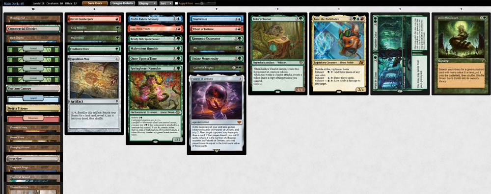 Lord_Breakfast's tweet photo. Cube starting with the deck we drafted at the end of last stream https://t.co/tnWRo3Ovde