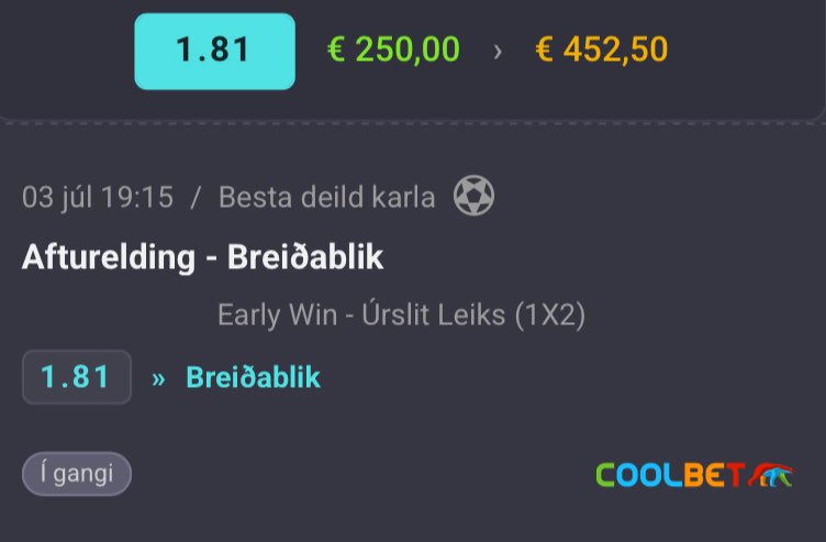 Lille Early Fredag &amp; ég var líka að læsa spánni minni í Bond Deildinni🔒