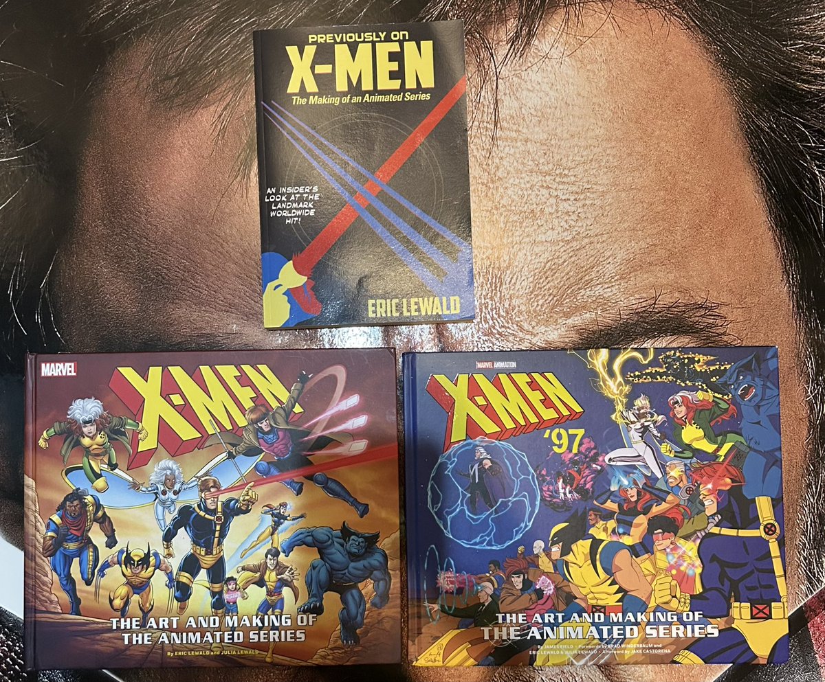 WolverSteve's tweet image. The perfect trilogy 📖 

My ‘THE ART AND MAKING OF #XMEN97’ is here! 

Buy here: 🔗amzn.to/4mnZJ8o #ad

Marvel Studios’ X-Men ’97 #Xmen #XmenTAS #Wolverine #Cyclops #Storm Xmen97 #Gambit #Jubilee #Bishop #ProfessorX #Morph #JeanGrey #Cable #Rogue #Magneto #NightCrawler…
