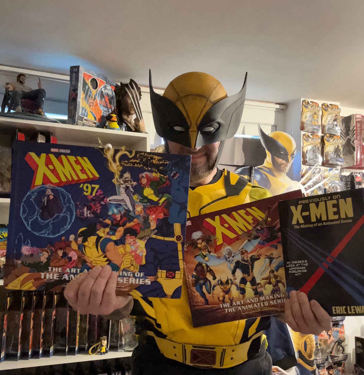 WolverSteve's tweet image. The perfect trilogy 📖 

My ‘THE ART AND MAKING OF #XMEN97’ is here! 

Buy here: 🔗amzn.to/4mnZJ8o #ad

Marvel Studios’ X-Men ’97 #Xmen #XmenTAS #Wolverine #Cyclops #Storm Xmen97 #Gambit #Jubilee #Bishop #ProfessorX #Morph #JeanGrey #Cable #Rogue #Magneto #NightCrawler…