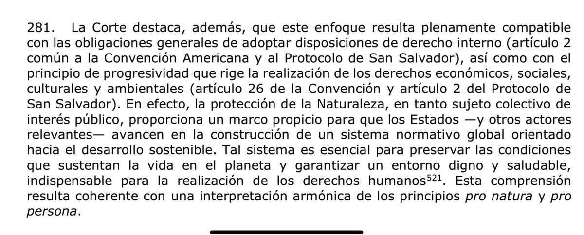 Leonel Fuentes Sáenz de Viteri (@leonelfuentess) on Twitter photo ¡CORTE IDH RECONOCE LOS DERECHOS DE LA NATURALEZA!
📣#Hoy la <a href="/CorteIDH/">Corte Interamericana de Derechos Humanos</a> mediante la emisión de la #OpiniónConsultiva OC-32/25 reconoció que conforme al Art. 29 de la Convención Americana, el reconocimiento de la #Naturaleza como sujeto de derechos no introduce un contenido ajeno ¡CORTE IDH RECONOCE LOS DERECHOS DE LA NATURALEZA!
📣#Hoy la <a href="/CorteIDH/">Corte Interamericana de Derechos Humanos</a> mediante la emisión de la #OpiniónConsultiva OC-32/25 reconoció que conforme al Art. 29 de la Convención Americana, el reconocimiento de la #Naturaleza como sujeto de derechos no introduce un contenido ajeno