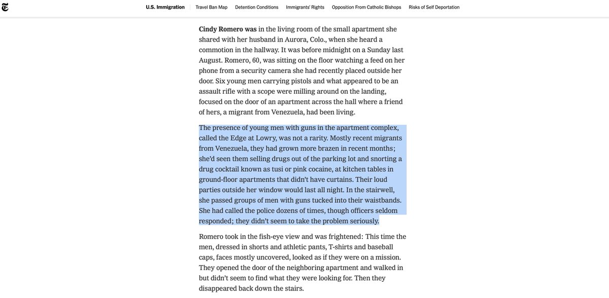 Amazing. The New York Times admits that gangs *DID* take over apartment buildings in Aurora, Colorado and writes a very long piece detailing it.

If a "dangerous conspiracy theory" from 6-12 months ago can be the Truth today, then you can grow up to be anything you want.
