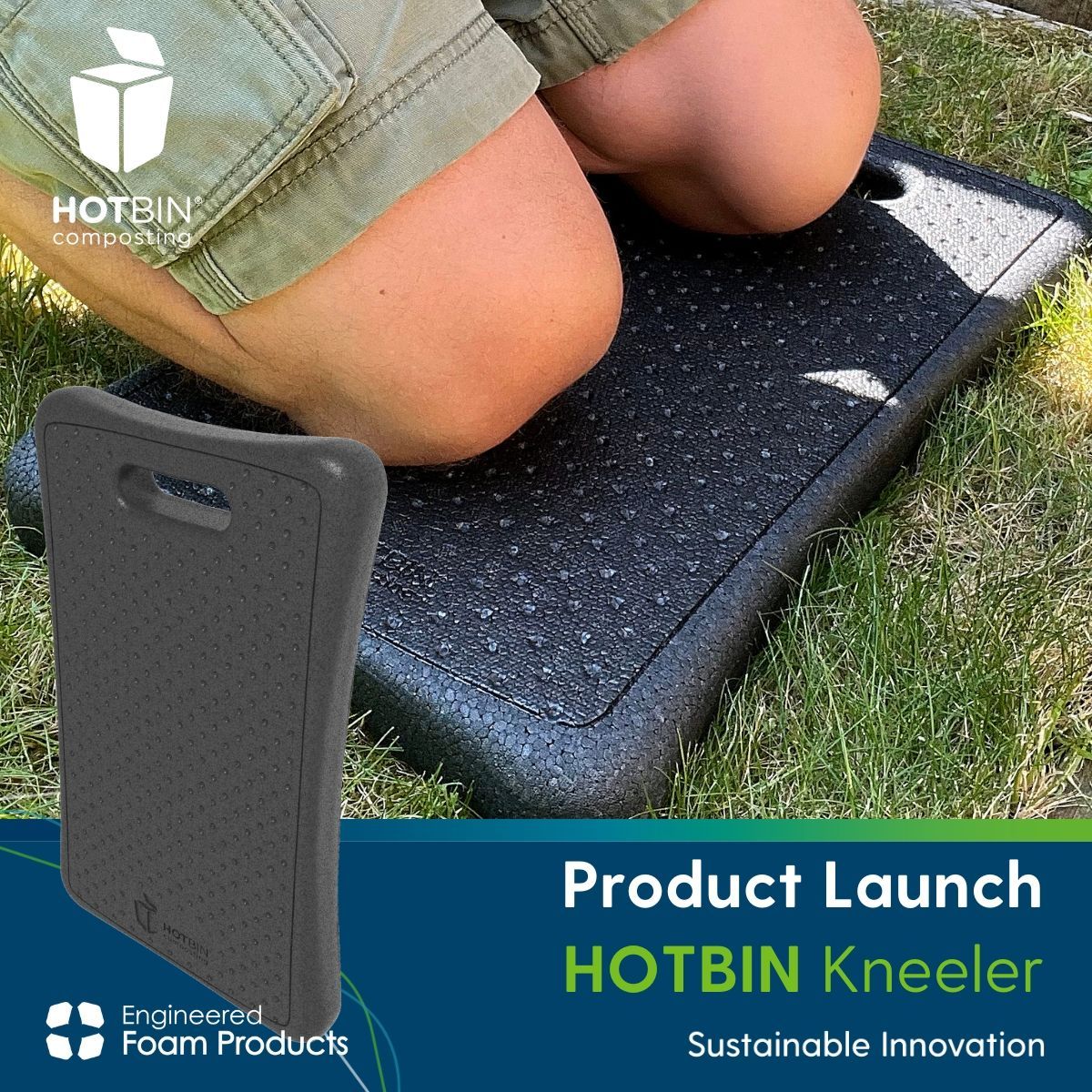 engineeredfoam's tweet image. Discover the HOTBIN Kneeler, the latest innovation and addition to our @HOTBINCompost range that debuted at the RHS Chelsea Flower Show this year.

Engineered from ARPRO® EPP,  the kneeler is lightweight, impact-resistant, water-resistant, and built for durability.