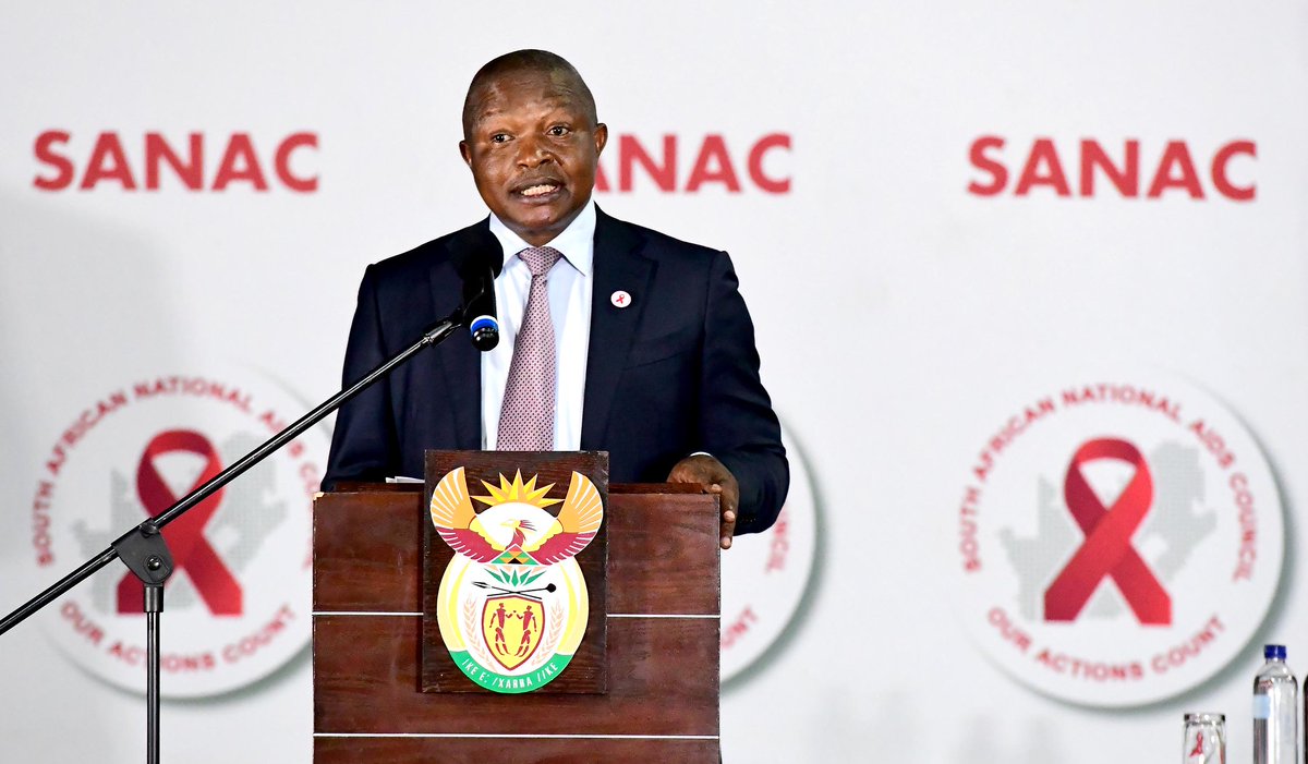 SA_AIDSCOUNCIL's tweet image. #RIPDavidMabuza
SANAC joins the country in mourning the death of its former Chairperson and Deputy President Emeritus David Mabuza. Condolences to the family, friends, comrades and indeed all South Africans.