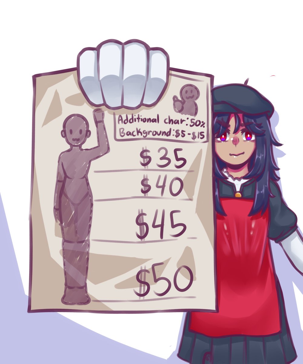 new C♥️mm sheet( even less text than the last time)

Any idea is negotiable, just ask me about it