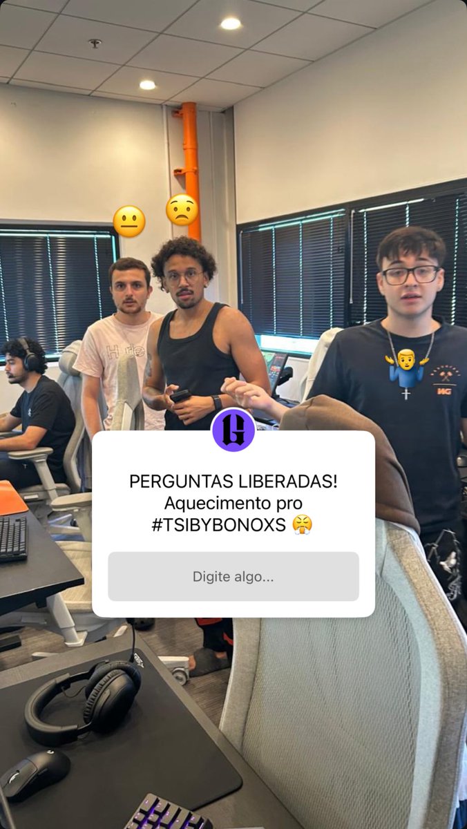 TÁ ROLANDO PERGUNTINHAS NA OUTRA REDE!