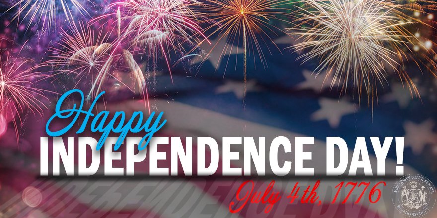 SenHutton's tweet image. Patti and I hope you have a wonderful, relaxing and safe #IndependenceDay!
