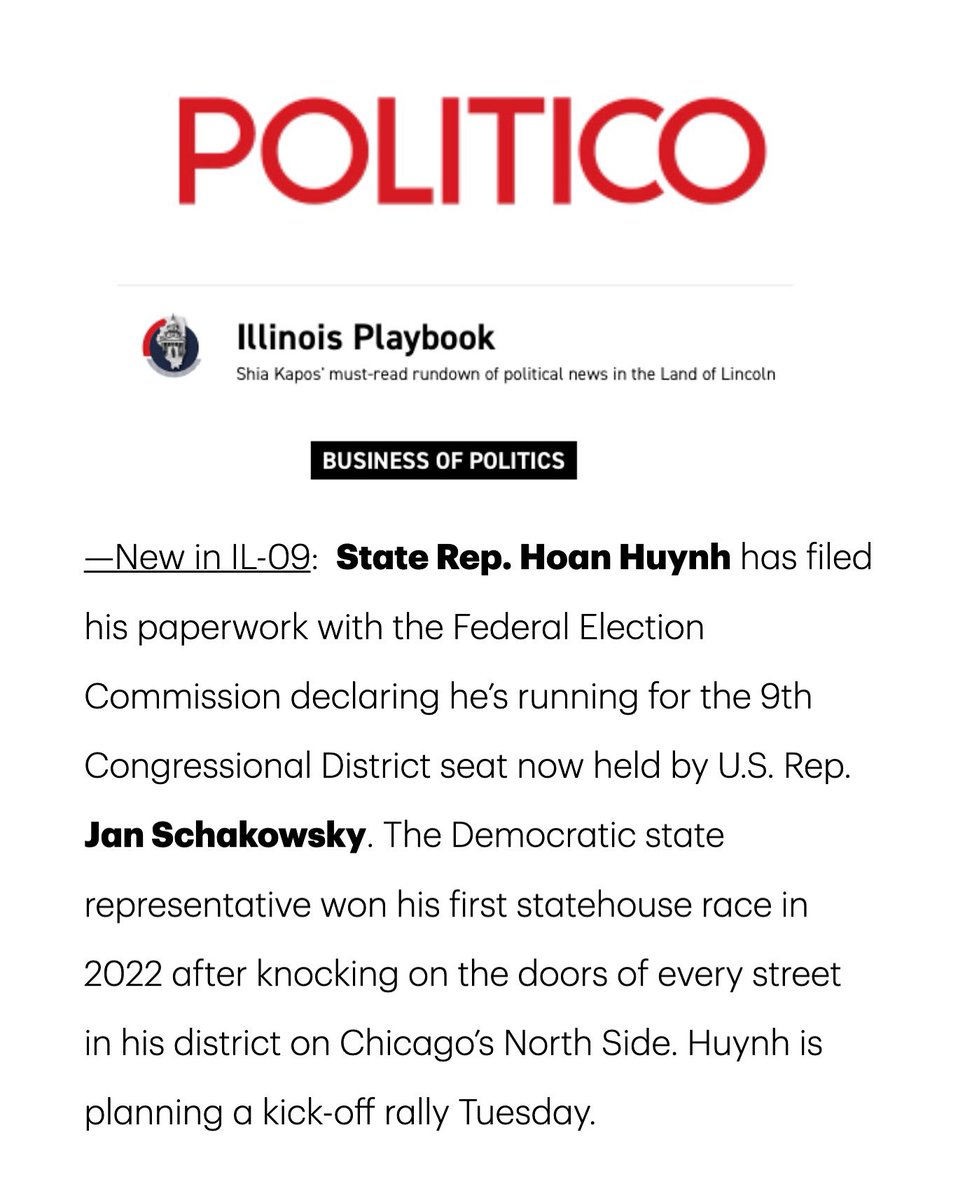 HoanDHuynh's tweet image. What a start! I’m deeply humbled and grateful. 🙌
Thank you to everyone who signed up, shared, and helped us hit the ground running.
There’s a long road ahead and I can’t do it alone. Let’s build a future that works for all of us, together.
#Hoanfor9 #IL09 #PeoplePower