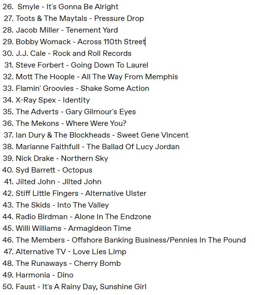 🎧Contra2025 - The Seventies (3)
       Another bunch of favourites from the decade

From Roxy Music to Faust via The Last Poets, Johnny Cash, Toots &amp; the Maytals, Mott The Hoople, Syd Barrett, Alternative TV &amp; much, much more!

Listen: mixcloud.com/Contraflow/con…

#playlist #1970s