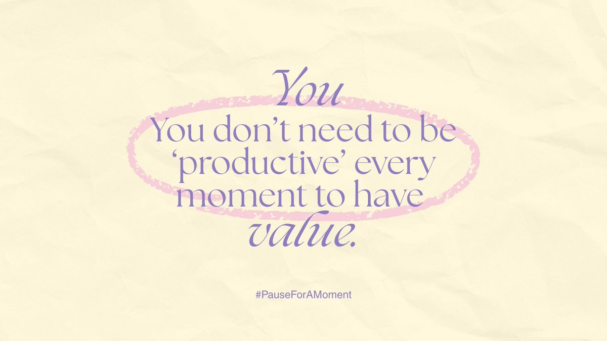 pause_amoment's tweet photo. Sometimes doing nothing is doing something. Rest is a part of your success story. 🧠💤 #PauseForAMoment https://t.co/w9dBaaRyEd