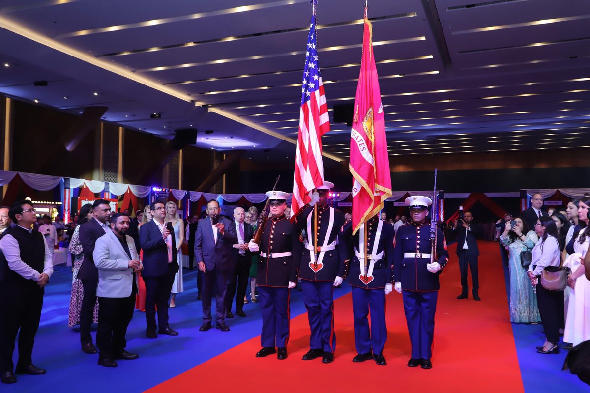 Hardeep Singh Puri (@hardeepspuri) on Twitter photo Joined members of the diplomatic corps, senior Indian govt officials and several eminent dignitaries at an event hosted by <a href="/USAndIndia/">U.S. Embassy India</a> to celebrate the 249th Independence Day of the US. In our respective journeys as independent nations, both India and the US have inspired each Joined members of the diplomatic corps, senior Indian govt officials and several eminent dignitaries at an event hosted by <a href="/USAndIndia/">U.S. Embassy India</a> to celebrate the 249th Independence Day of the US. In our respective journeys as independent nations, both India and the US have inspired each