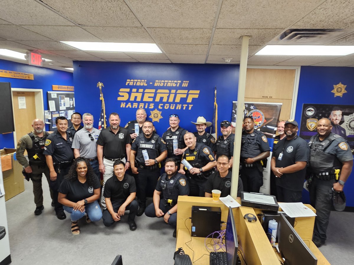 HCSO_D3Patrol's tweet image. Thank you, AAPOA.  They provided frogtogs to our deputies to help them stay cool and ready to respond to our calls due to the heat.