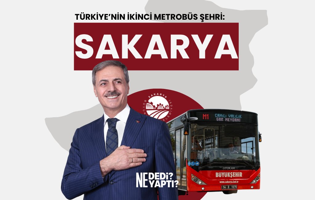 Türkiye'nin İkinci Metrobüs Şehri: Sakarya

🚍Sakarya; 1,2 milyar TL'lik metrobüs projesini 6 ayda hayata geçirerek Türkiye'nin metrobüs hizmeti sunan ikinci Büyükşehir Belediyesi oldu.

Haberin detayları için tıklayınız:
nededineyapti.com/turkiyenin-iki…