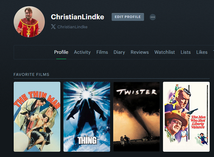 My top 4 on Letterboxd currently?