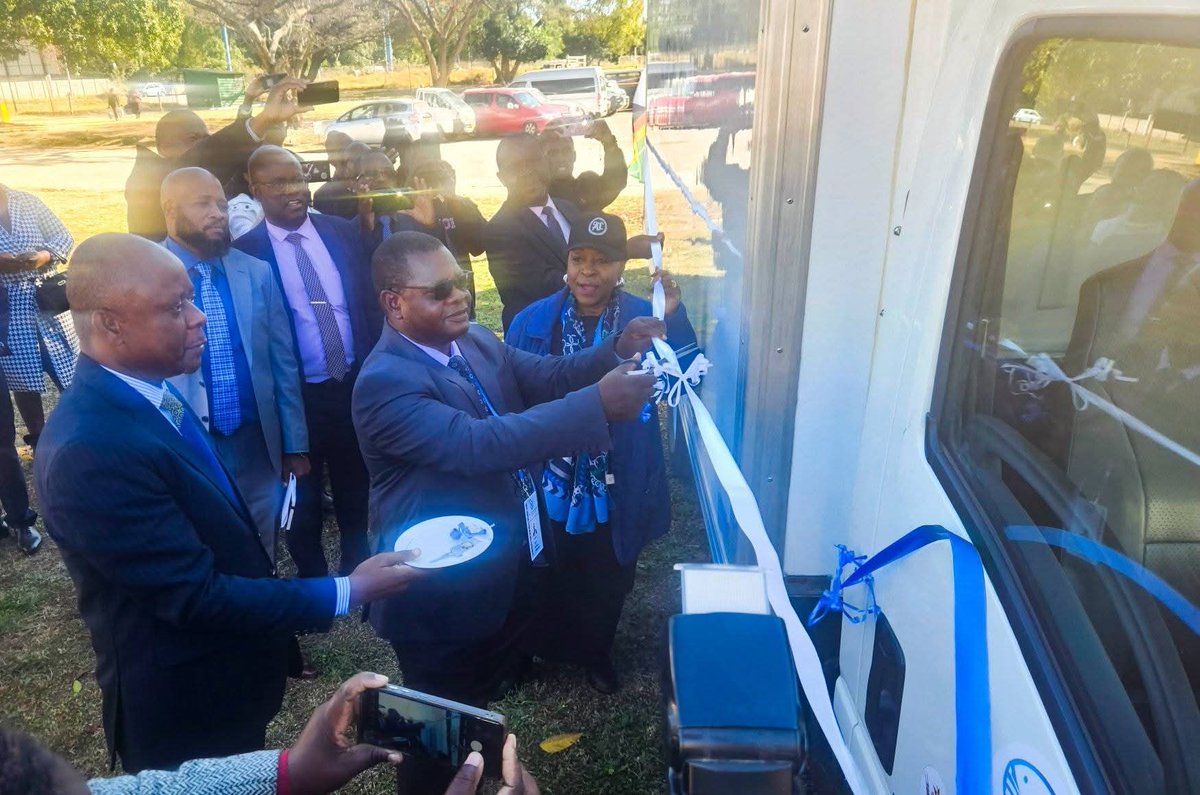 Milton Tinashe Makumbe (@milton_makumbe) on Twitter photo Boosting Zimbabwe's aquaculture sector! Today, <a href="/SADC_News/">SADC Secretariat</a> handed over a refrigerated truck to ZFPA under the #ProfishBlueProject. This donation will significantly reduce post-harvest losses, enhance fish quality, and allow access to markets across the country for fish farmers. Boosting Zimbabwe's aquaculture sector! Today, <a href="/SADC_News/">SADC Secretariat</a> handed over a refrigerated truck to ZFPA under the #ProfishBlueProject. This donation will significantly reduce post-harvest losses, enhance fish quality, and allow access to markets across the country for fish farmers.