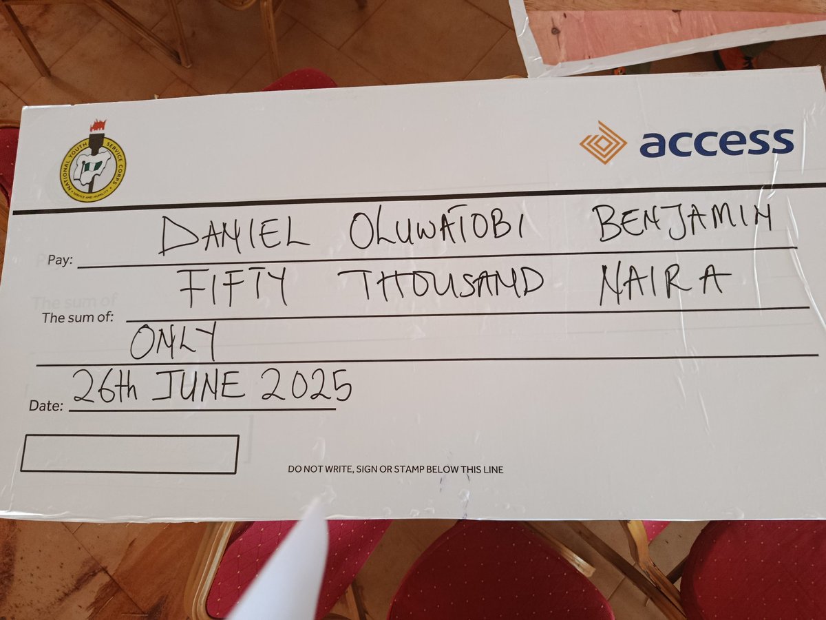 danieltobi500's tweet photo. Dear Wonderful Supporters,Thank you for your amazing likes, retweets, and encouragement! Though my proposal didn’t reach the final five in the Access Bank Accesspreneur program, your incredible support helped me win ₦50,000 a true testament to this community’s strength. https://t.co/6hji4Ad6WD