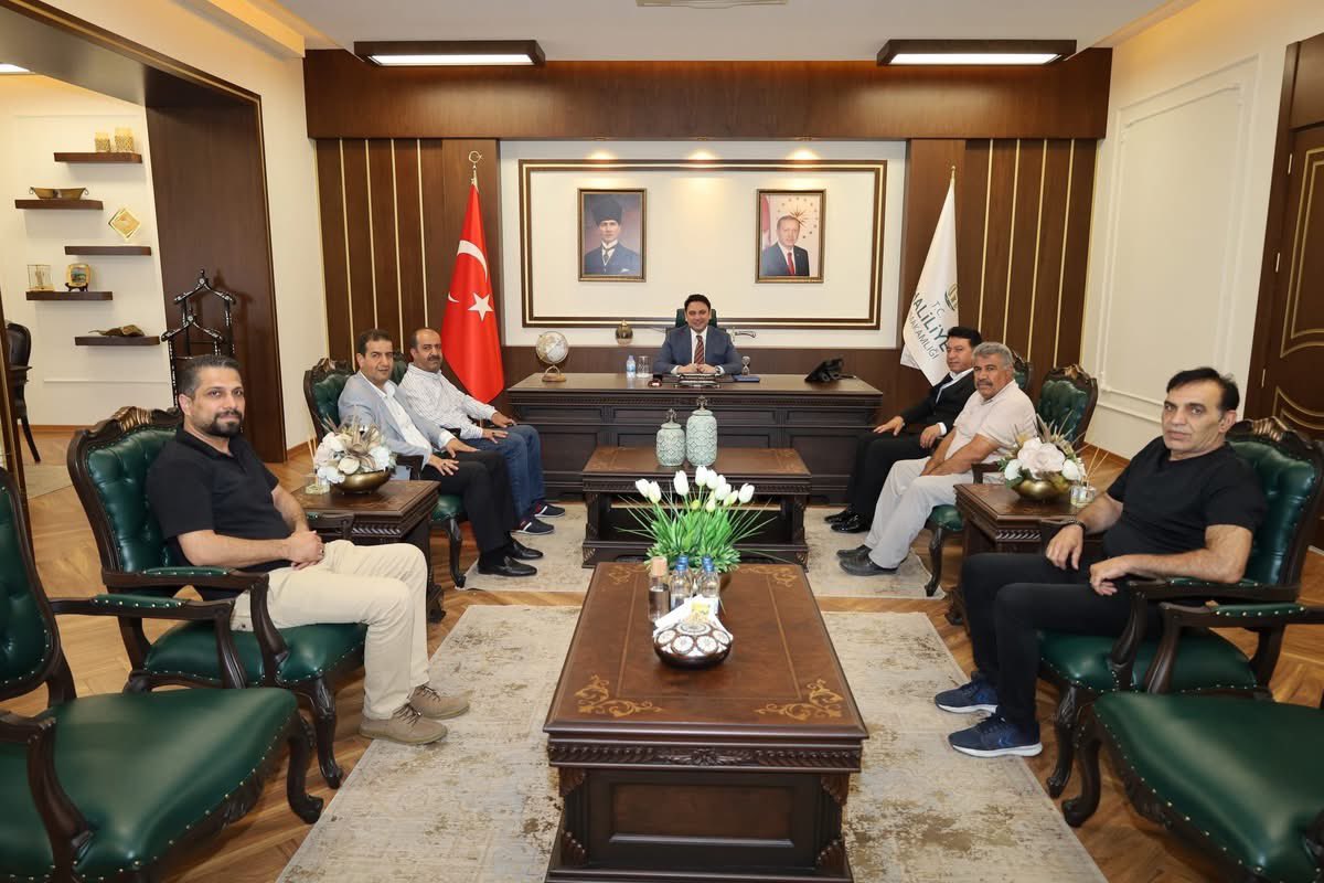 Haliliye kaymakamımız DR Muhammet Serkan Şahin’e yeni kaymakamlık binasında ziyaret gerçekleştirdik hayırlı uğurlu olsun misafirperverliği için ayrıca teşekkür ederiz