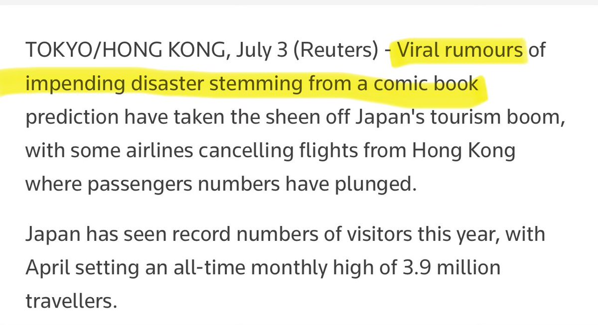 GeneralGerald_'s tweet photo. @MasterPandaWu Imagine predicting a natural disaster from a comic book and then making trades off that https://t.co/S6t4C9OlIT